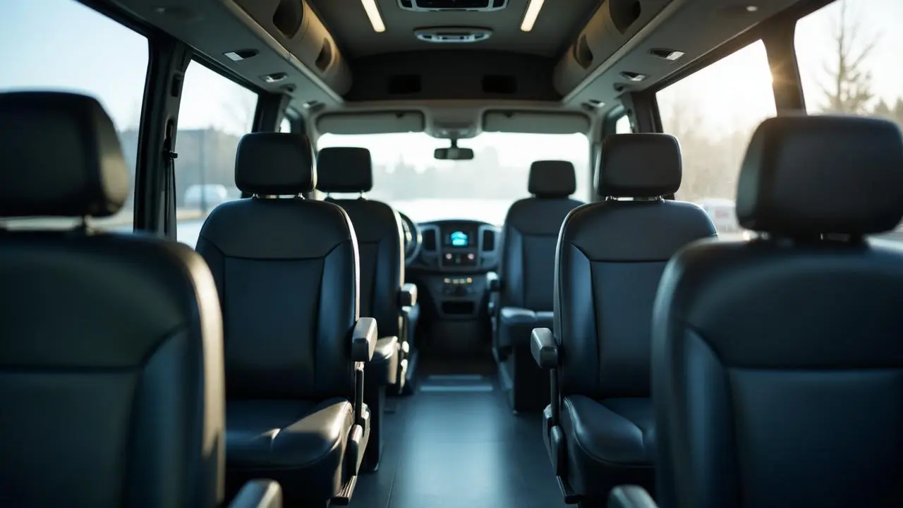 Interior de la van